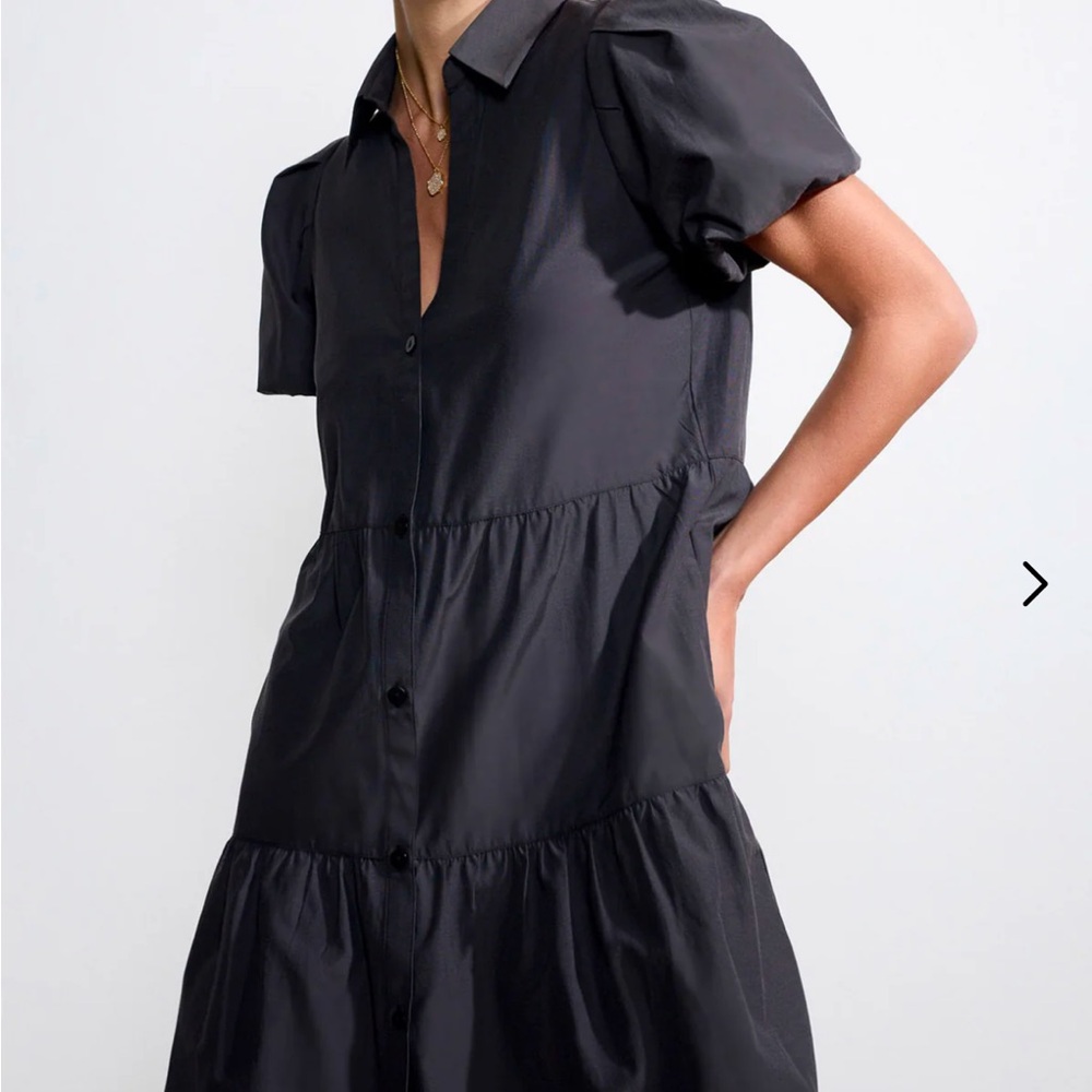 Brochu Walker Havana Mini Dress in Onyx - Size Small